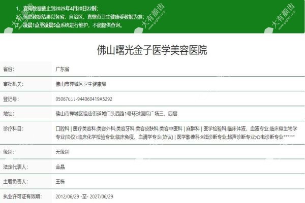佛山曙光金子医学美容医院www.fakemusicmedia.com
