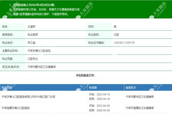 宁波牙博士口腔医院王道军www.fakemusicmedia.com