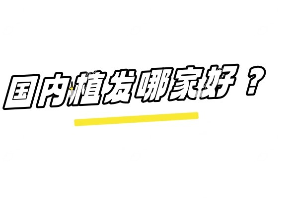 国内植发哪家好
